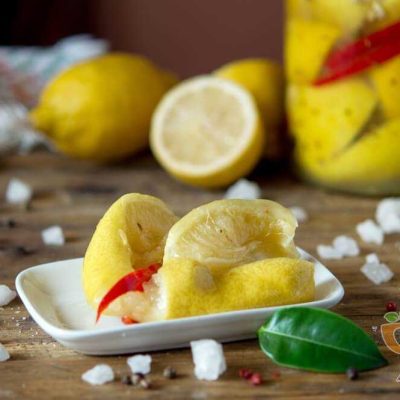 Маринованные лимоны по-мароккански